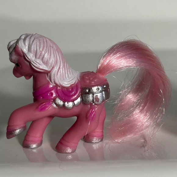 Vintage 1980's Tara Toy Carousel Cuties Set of 8 Plus 1 1990's Chap Mei Pony - Picture 16 of 16